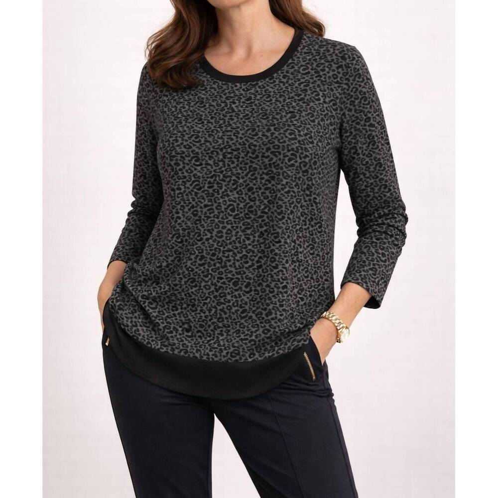 NEW E.L.I. the paloma top in putty